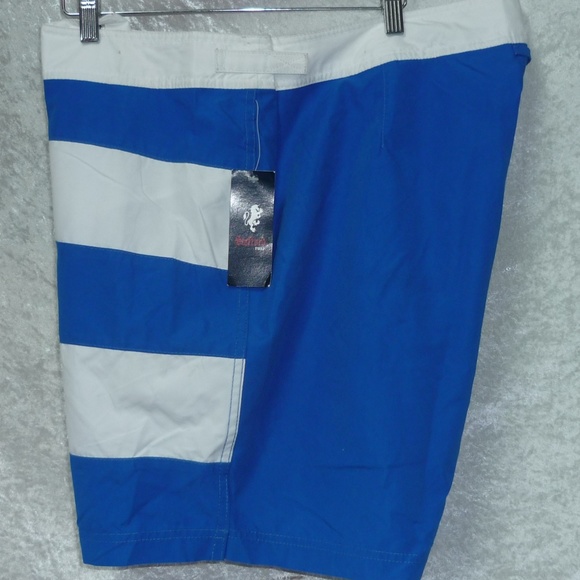Men's Stafford Swim Trunk size XL, XXL Cobalt NEW - Picture 1 of 3